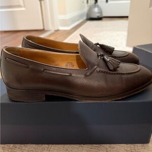Suitsupply Dark Brown Tassel Loafers